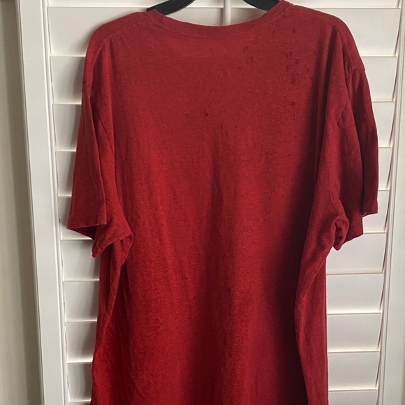 Men’s Angel’s Baseball T Shirt Red Est. 1961 XXL​​​​​​​​​ - Picture 4 of 4